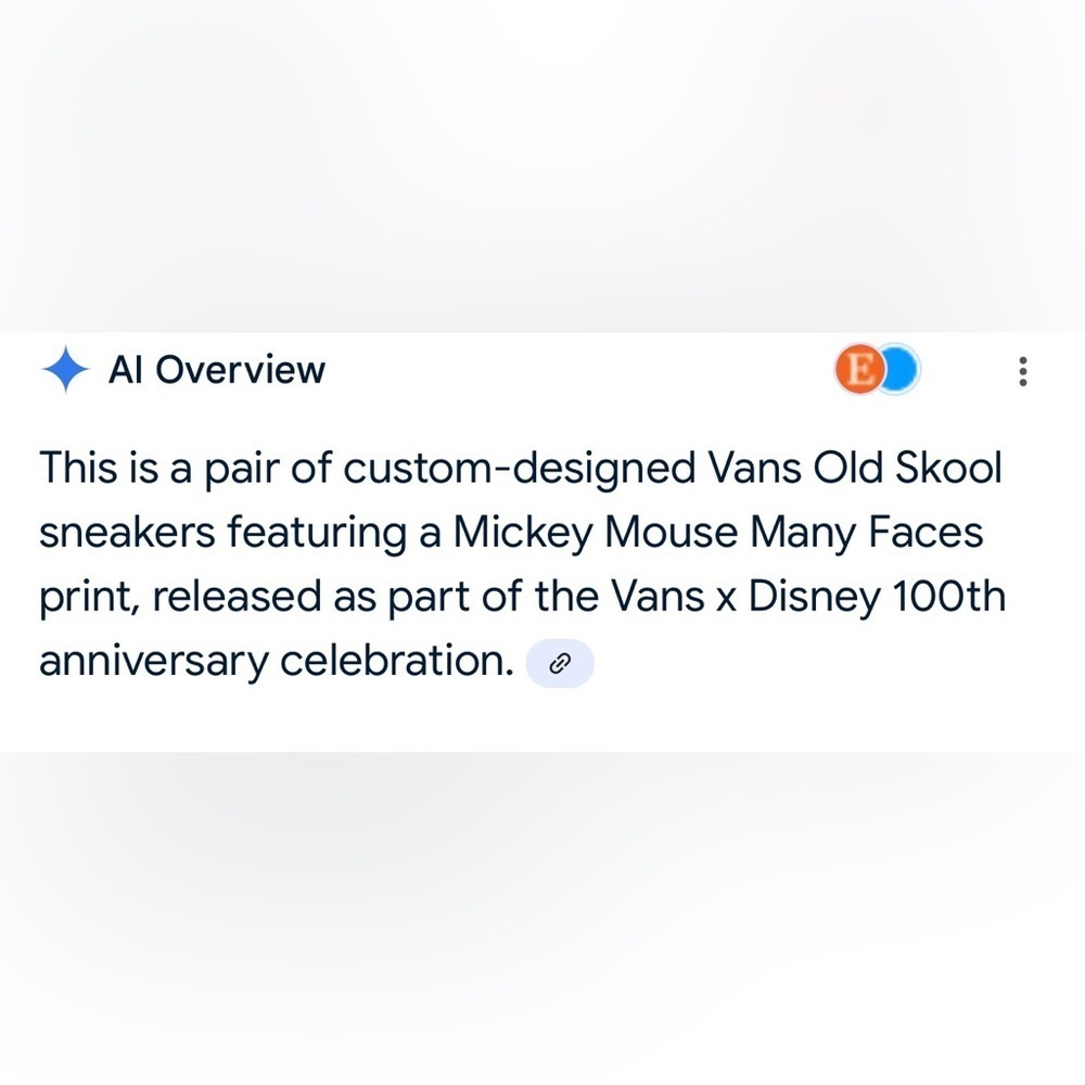 New Vans Men’s Old Skool Size 10 Many Faces of Mickey Mouse 100th Anniversary - Picture 3 of 11